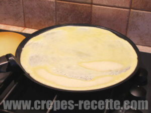 Recette de Pâte à crêpes - Pâte à crêpes à l'eau - Étape 6