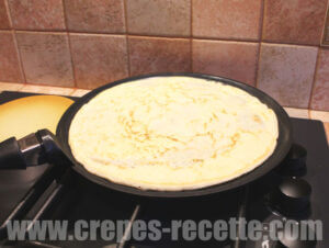 Recette de Pâte à crêpes - Pâte à crêpes à l'eau - Étape 7