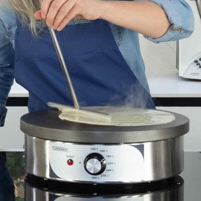 Crepes-recette.com - Crêpière électrique Casselin CCR35EF - Très fiable et puissante