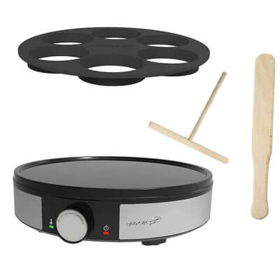 Crepes-recette.com - Crêpière électrique Fagor FG985 - Accessoires inclus