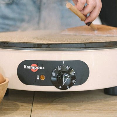 Crêpière électrique Krampouz Armen CFAR4AA-KR - Utilisation